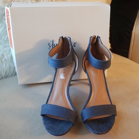 Style & Co. Shoes - ***Style & Co Denim Dress Sandal